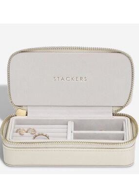 STACKERS Jewelry Storage Travel Zip Case NWT